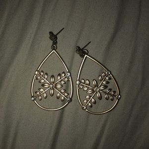 Gold earrings